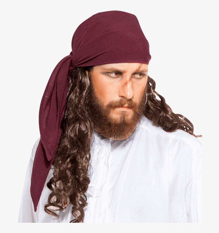 Linen Triangle Bandana - Pirate Bandanna, HD Png Download