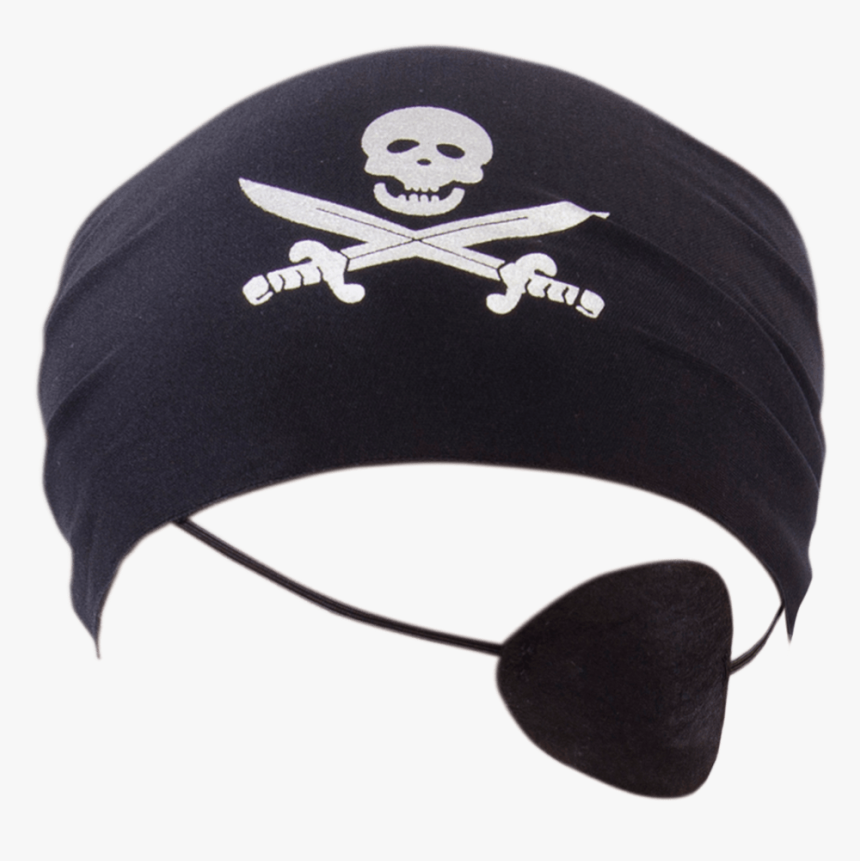 #dressup #costume #pirate #pirates #bandana #black - Beanie, HD Png Download