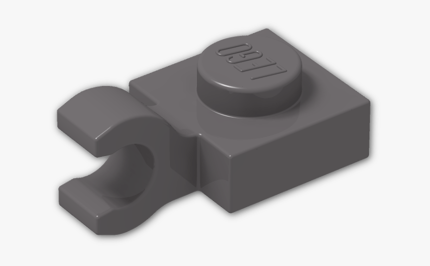 Lego 1x1 Plate With Clip, HD Png Download