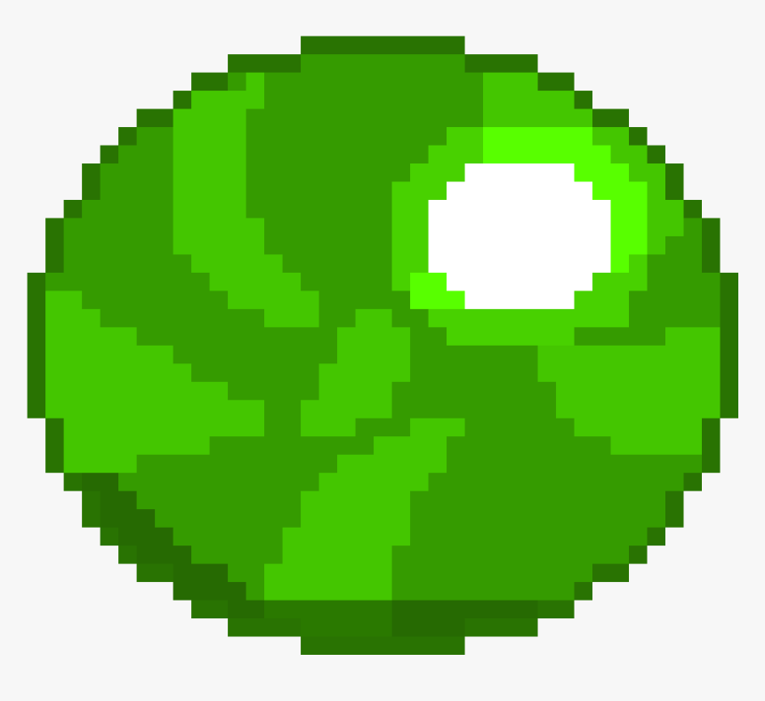 Transparent Green Slime Png - 8 Bit Earth Png, Png Download