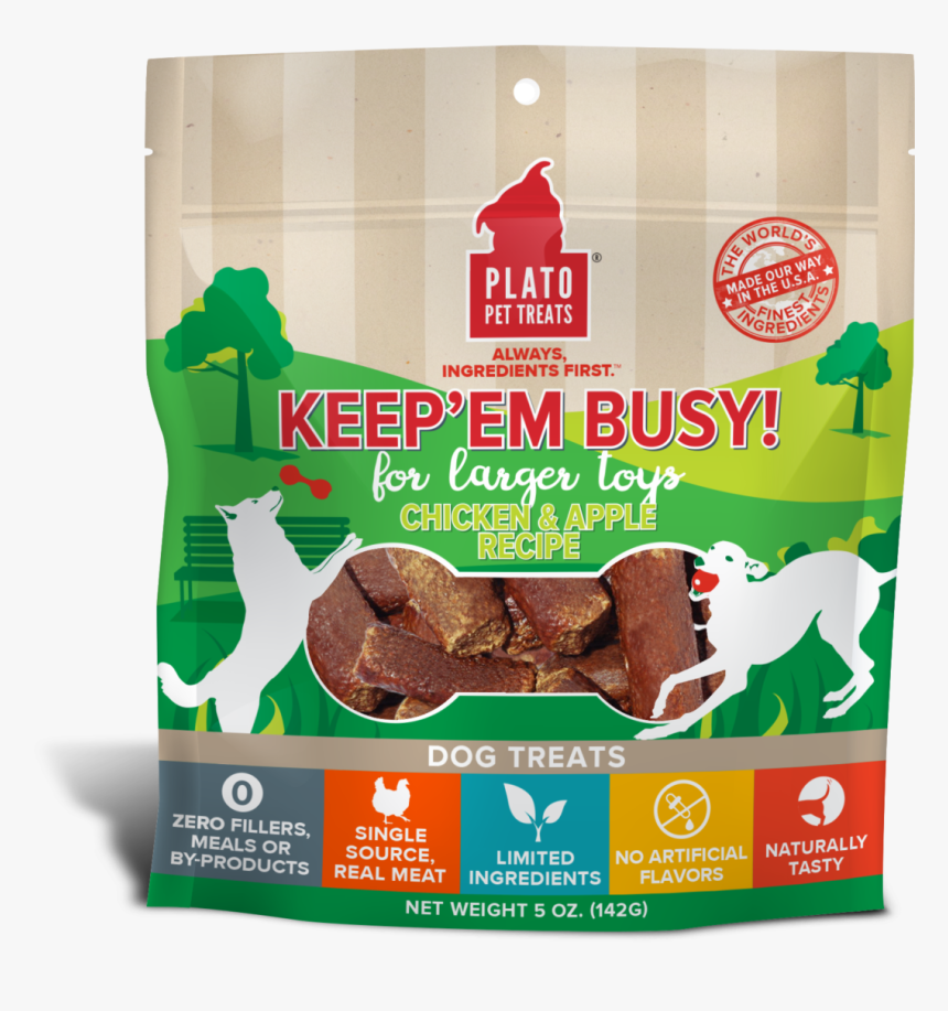 Plato Keep Em Busy Treats, HD Png Download