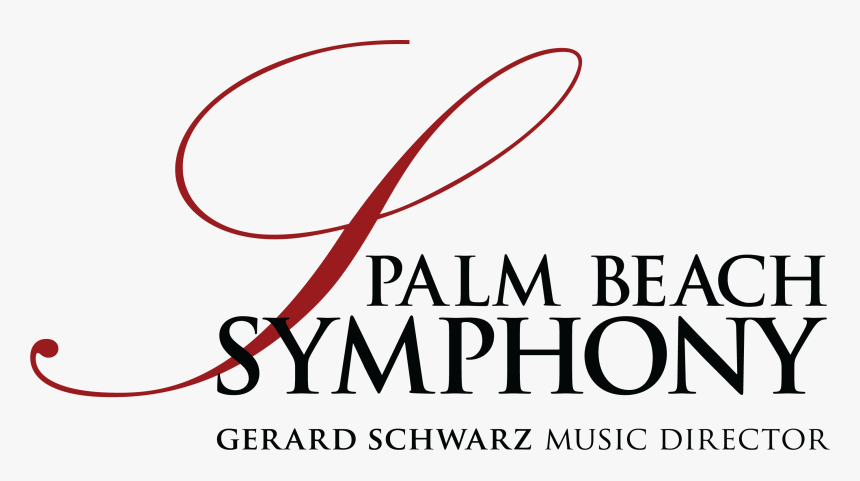 Palm Beach Symphony Logo, HD Png Download