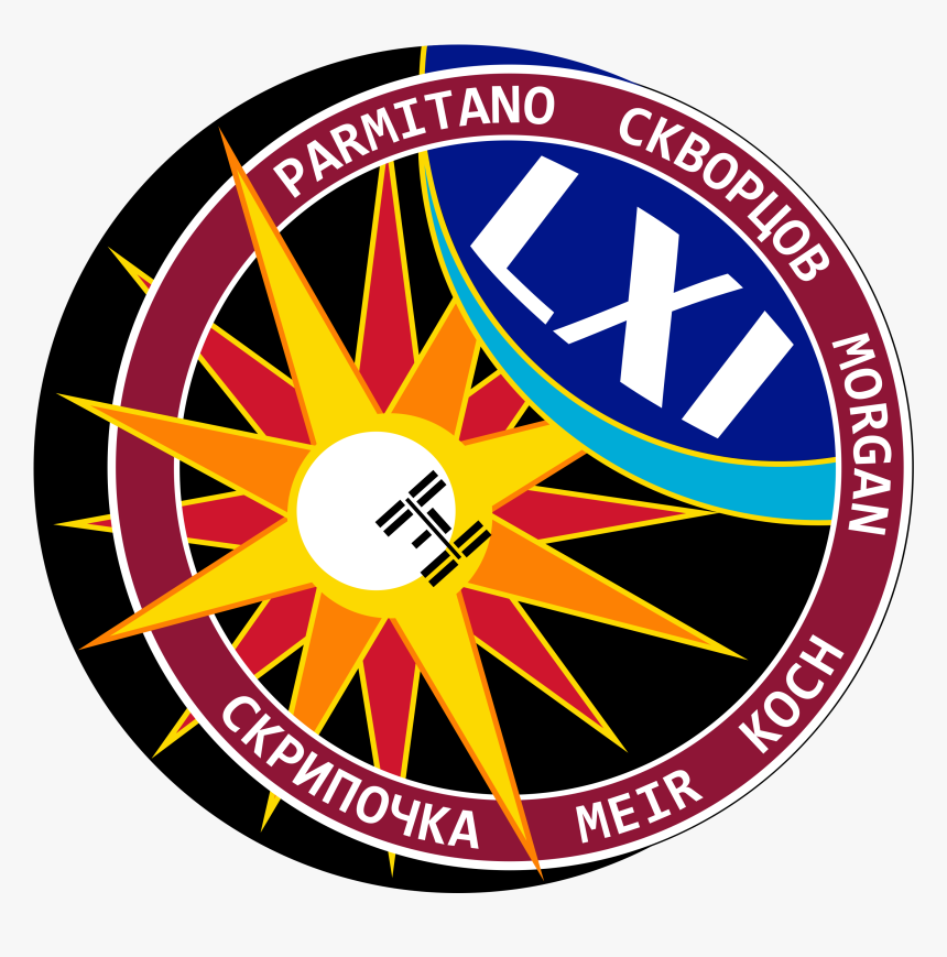 Iss Expedition 61 Patch, HD Png Download
