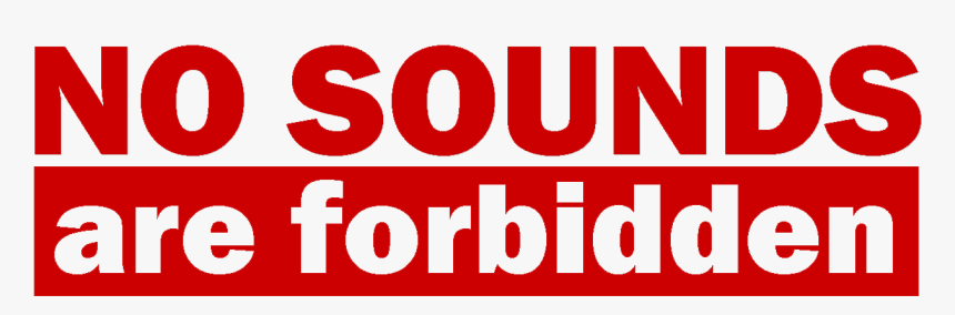 No Sounds Are Forbidden - Oval, HD Png Download