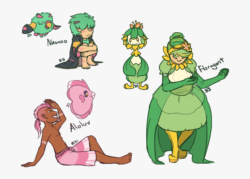 Sunflora Gijinka, HD Png Download