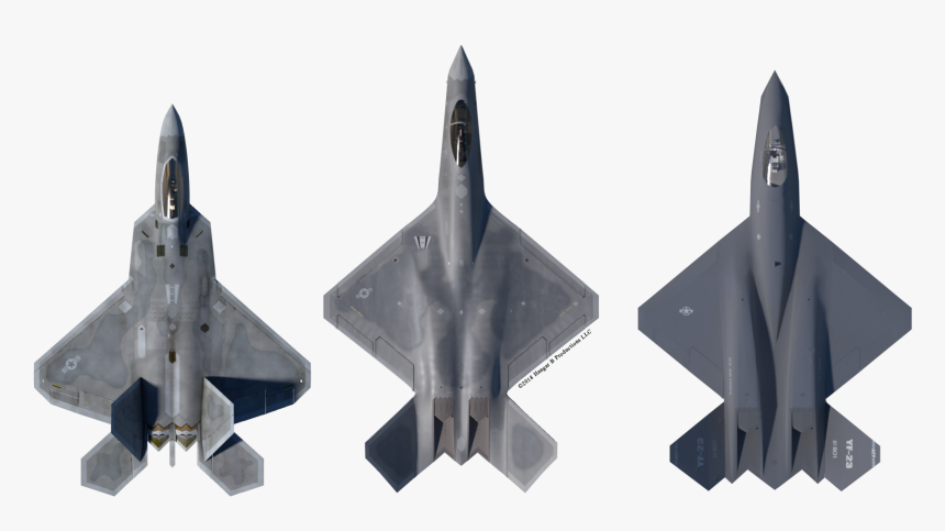 F 22 Yf 23, HD Png Download