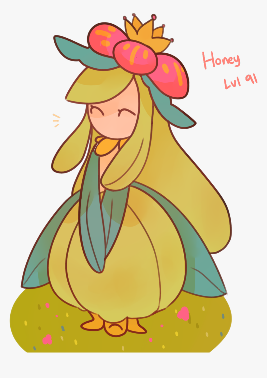 607kib, 1280x1575, Lilligant-2 - Cartoon, HD Png Download