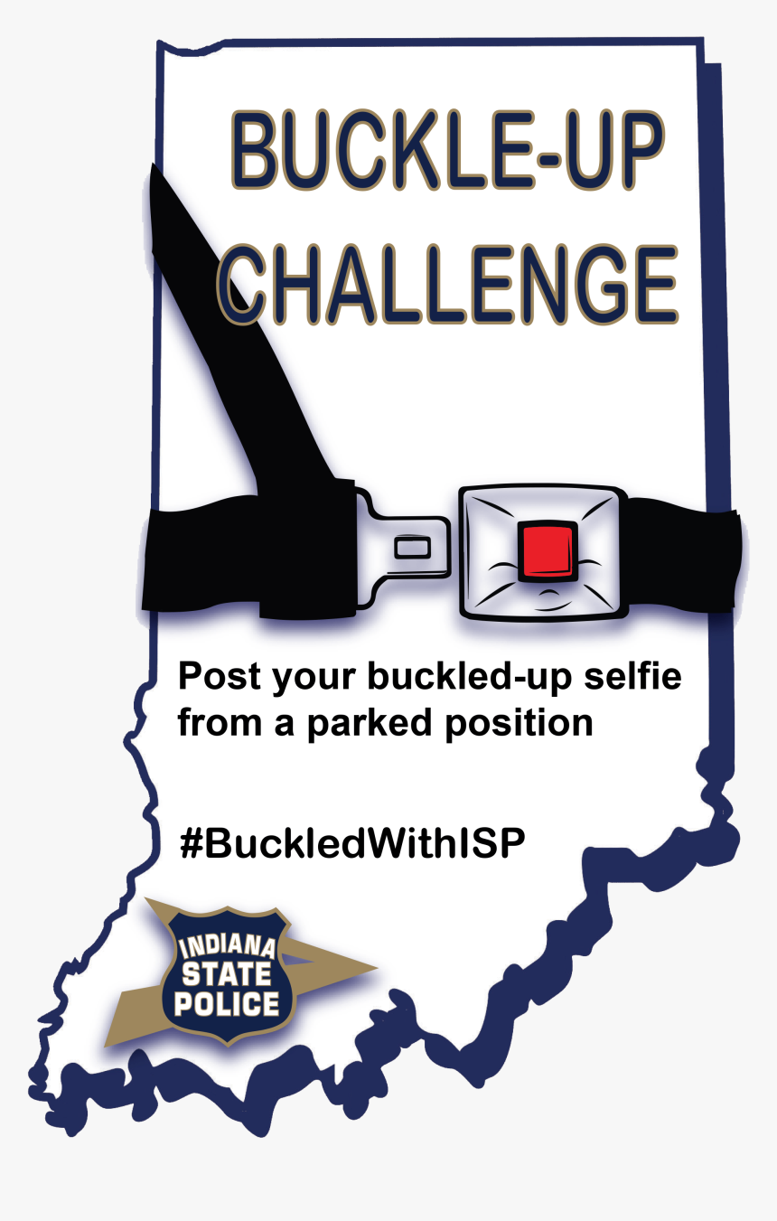 Seat Belt Challenge - Indiana State Police, HD Png Download