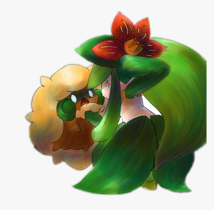 Pokemon Lilligant And Whimsicott, HD Png Download