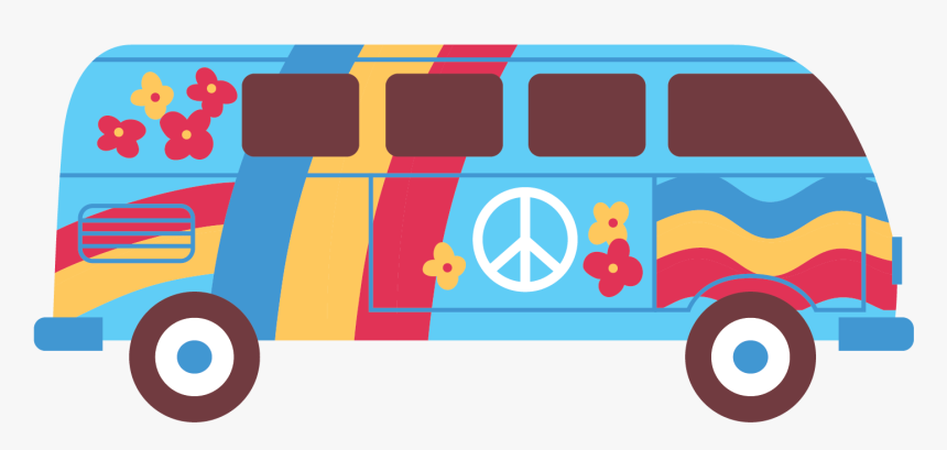 Drapeau Peace And Love, HD Png Download