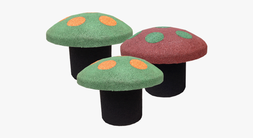 Rubber Designs Shroom Stepper Group Of Three - Poker Table, HD Png Download