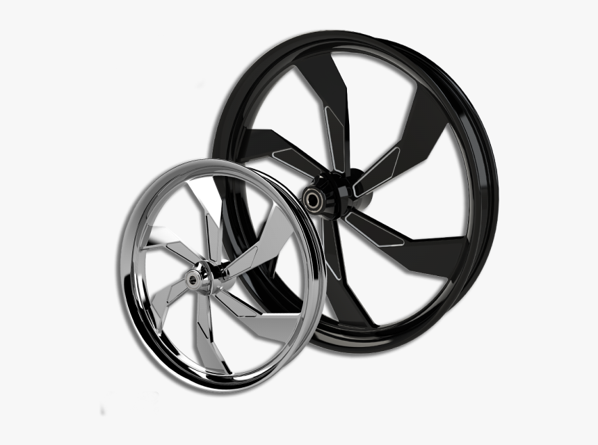 F22 Custom Harley Motorcycle Wheel - Steering Wheel, HD Png Download