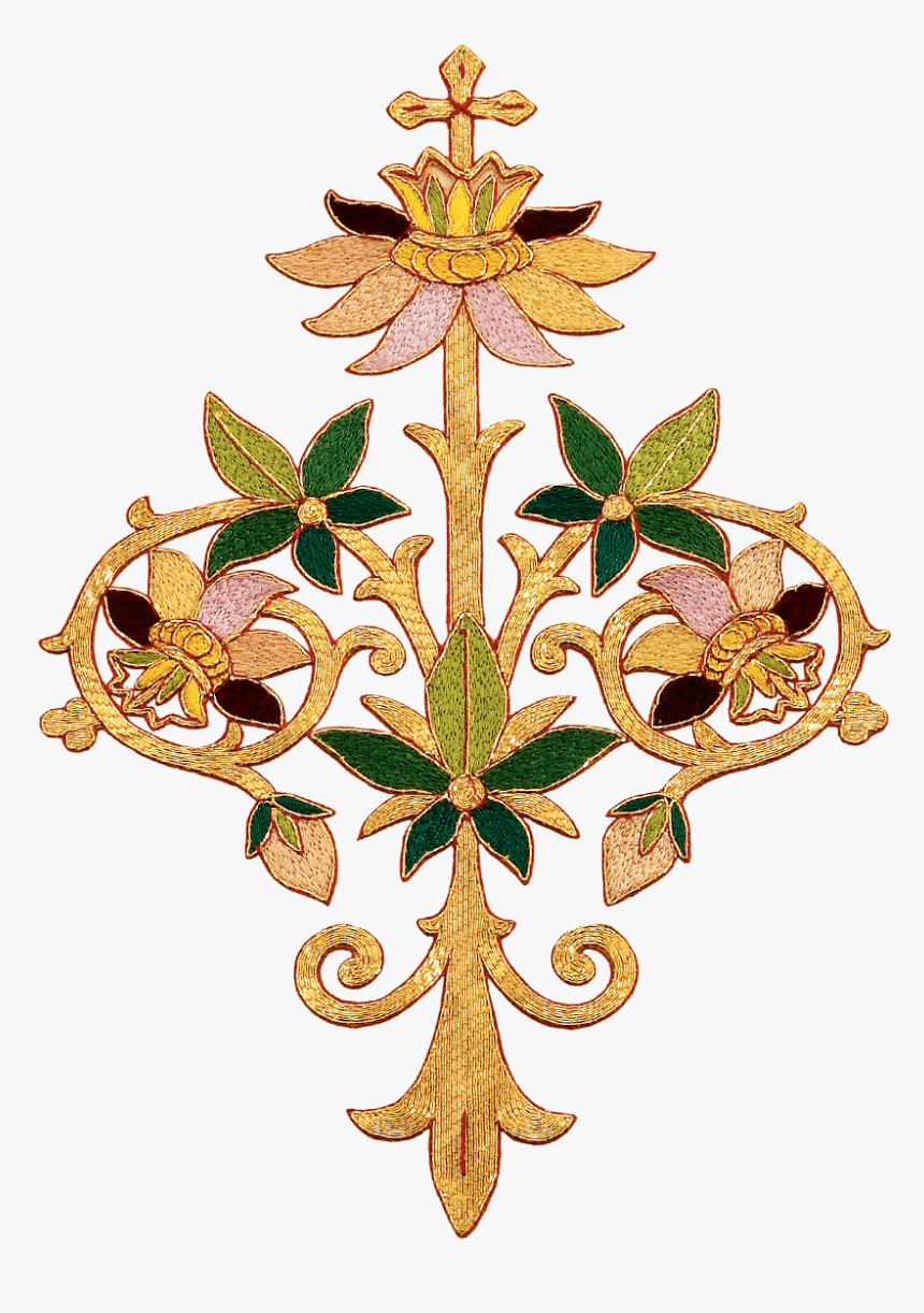 Ym741 Hand Embroidered Emblem - Motif, HD Png Download