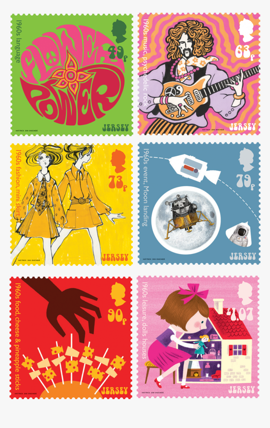 1960s Stamps, HD Png Download