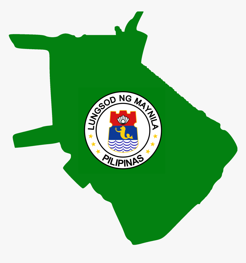 Flag Map Of Manila, HD Png Download