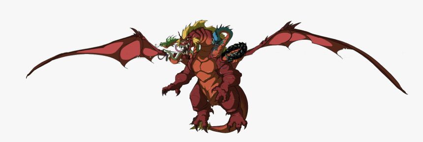 Animated Serie Dungeons And Dragons Tiamat, HD Png Download