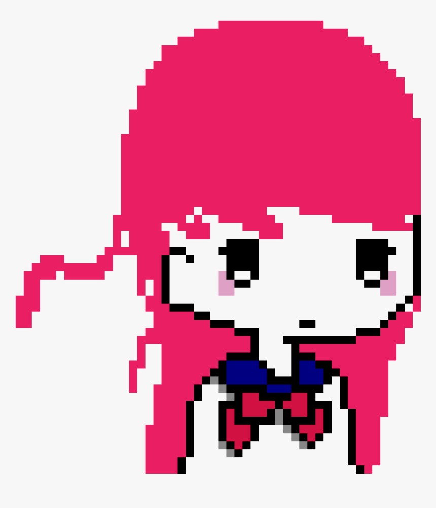 Minecraft Sailor Moon Pixel Art, HD Png Download