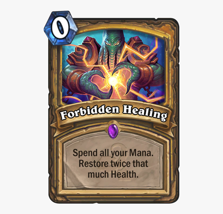 Hearthstone Forbidden Healing, HD Png Download
