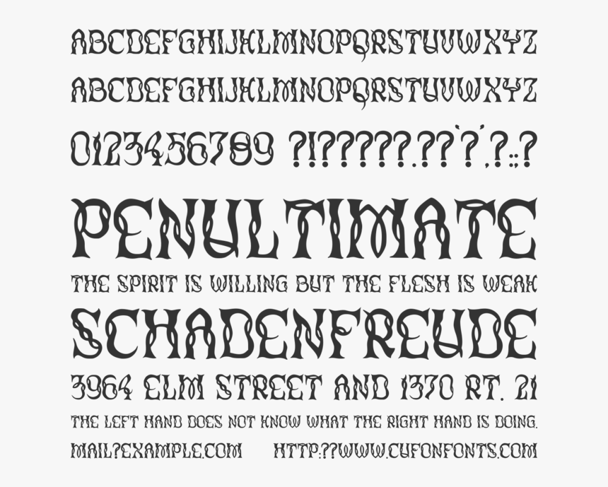 Mission Script Font, HD Png Download