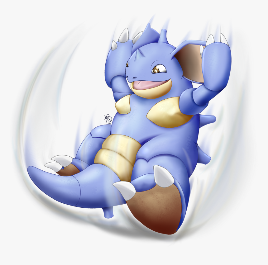 Nidoqueen Used Body Slam Game Art Hq Pokemon Tribute - Pokemon Body Slam, HD Png Download