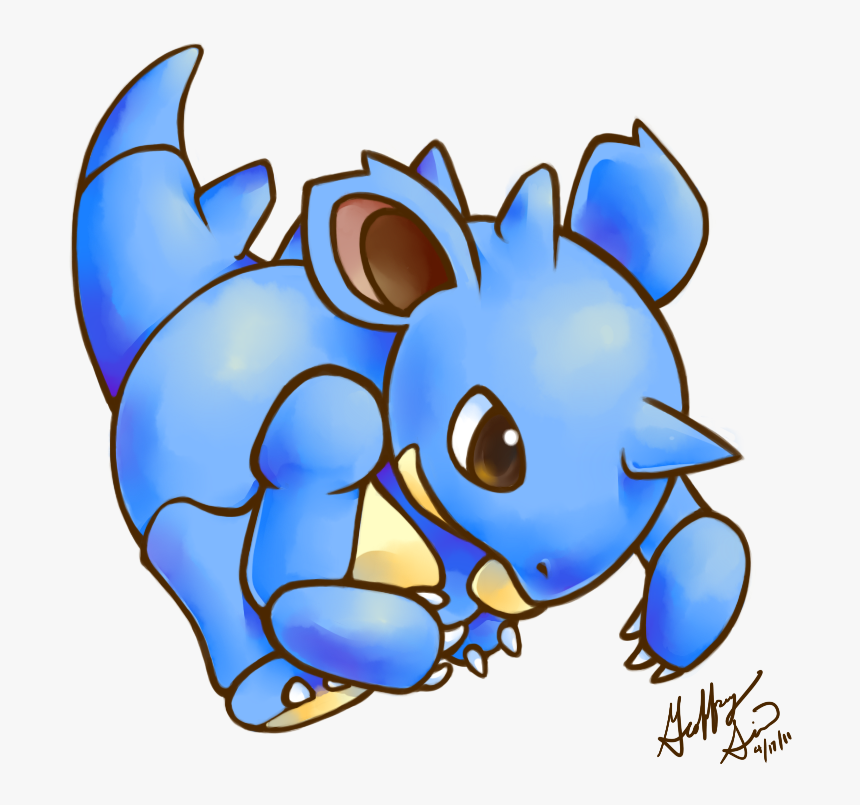031 Large - Nidoqueen Chibi, HD Png Download