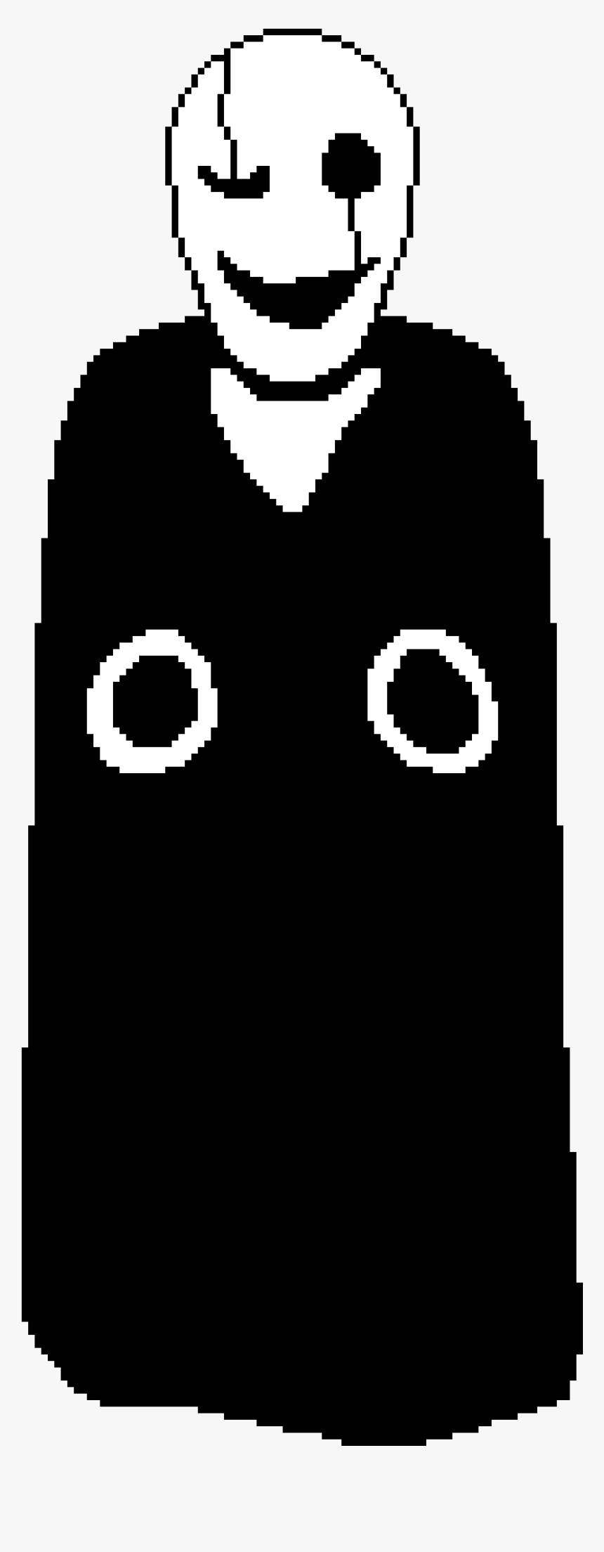 Gaster Pixel Art, HD Png Download