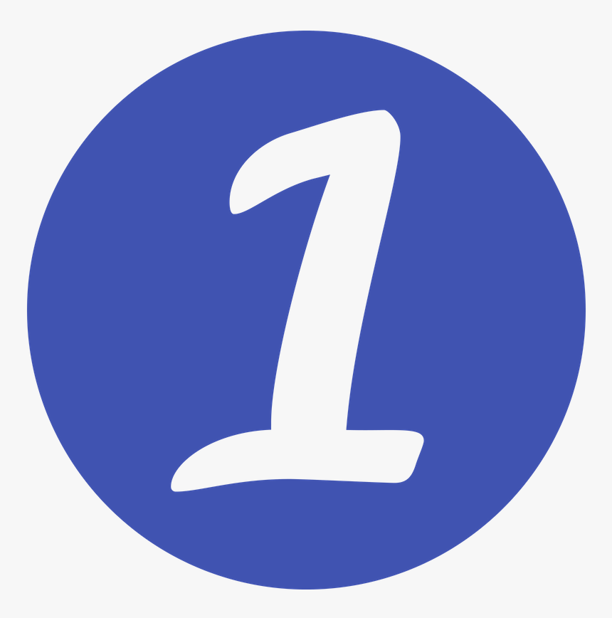 1 - Black Circle, HD Png Download