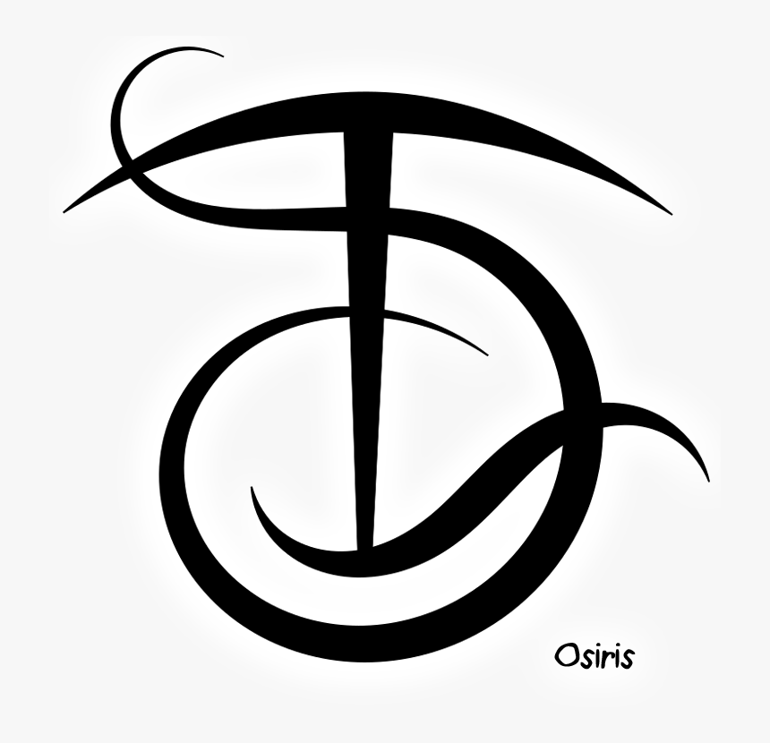 “osiris” Name Are Closed - Sigil Of Osiris, HD Png Download