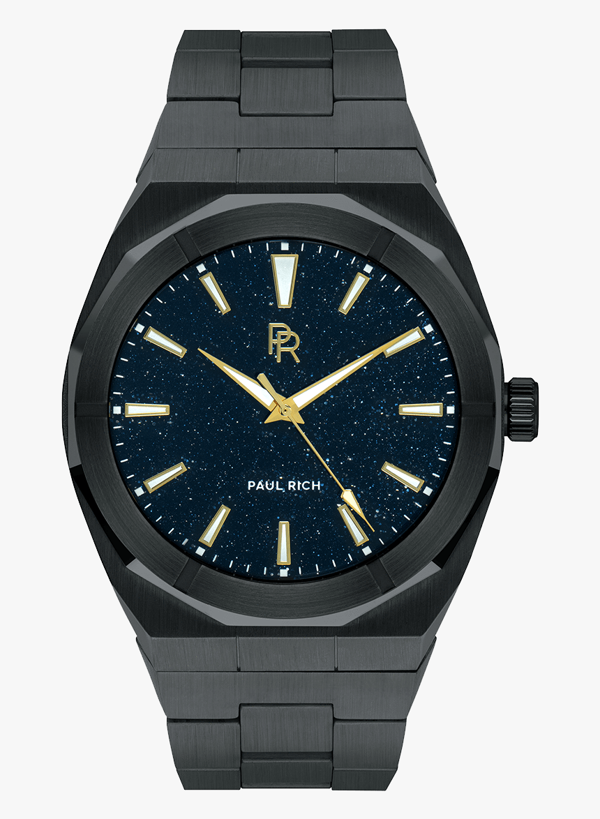 Star Dust - Black - Paul Rich Watches Star Dust, HD Png Download