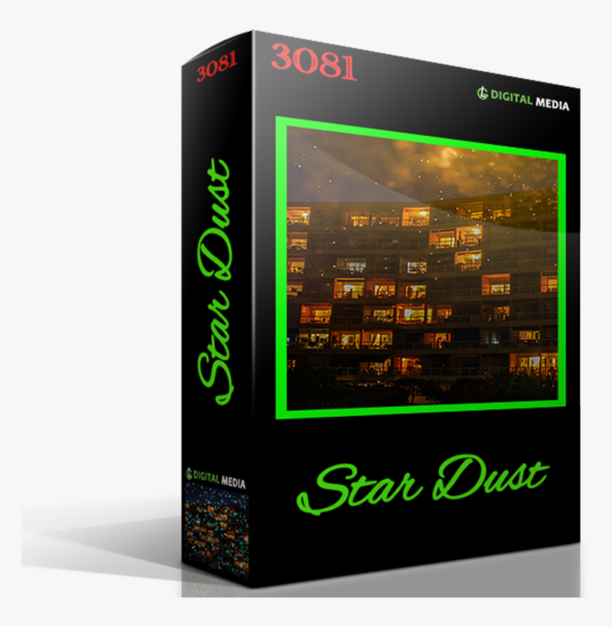 3081 Star Dust Overlay - Led-backlit Lcd Display, HD Png Download