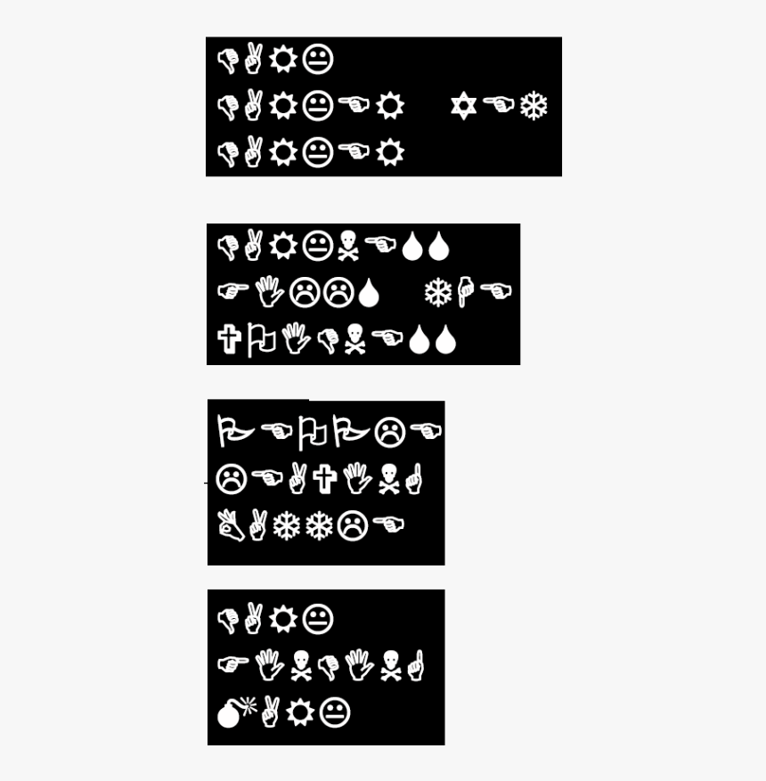 Wingdings On Profile, HD Png Download