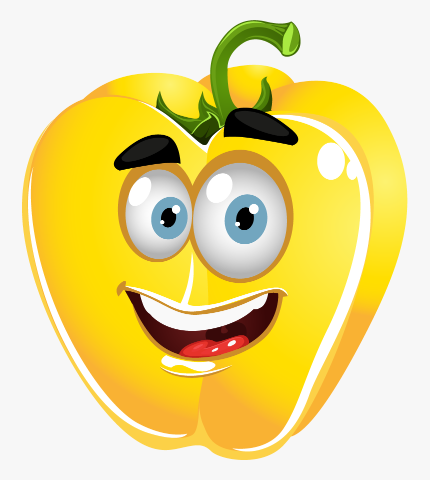 Cartoon Image Of Vegitables And Fruits, HD Png Download