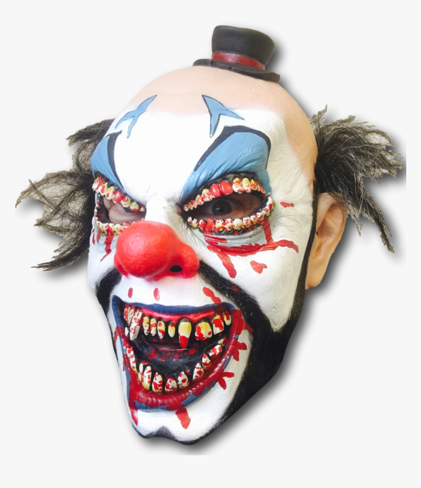 Scary Clown With Bloody Teeth, HD Png Download