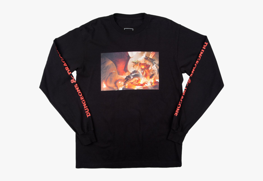 Long-sleeved T-shirt, HD Png Download
