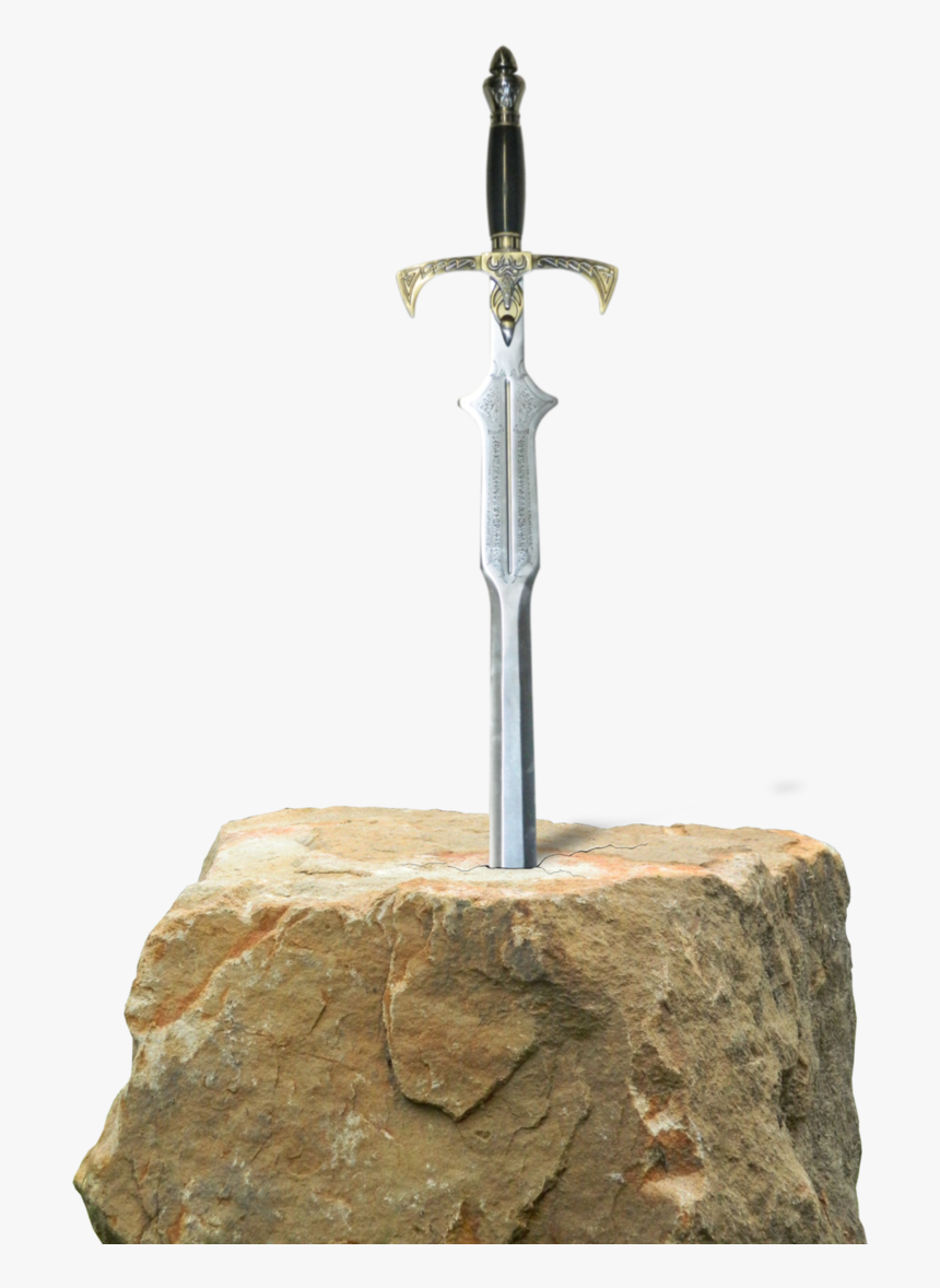 Sword In The Stone Png - Sword In Stone Png, Transparent Png
