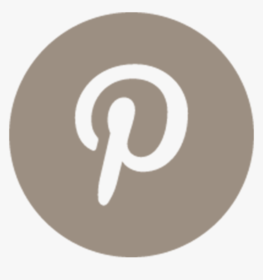 Transparent Pintrest Icon Png - Circle Pinterest Icon Png, Png Download