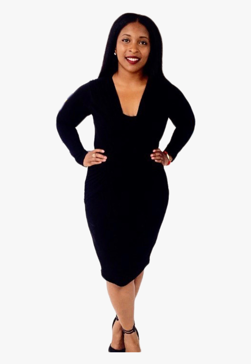 Ciara Brooks - Little Black Dress, HD Png Download