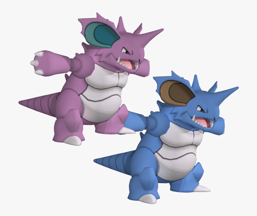 Download Zip Archive - Nidoking 3d Model, HD Png Download