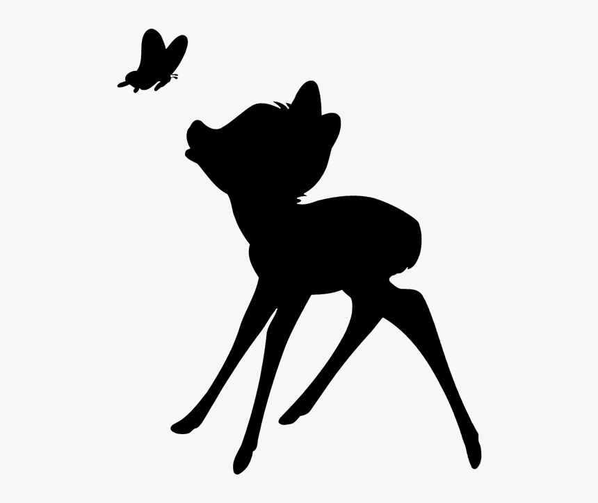 Canidae Cat Dog Deer Mammal - Silhouette, HD Png Download