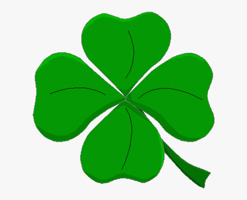 Patrick S Day Playlist - Four Leaf Clover, HD Png Download