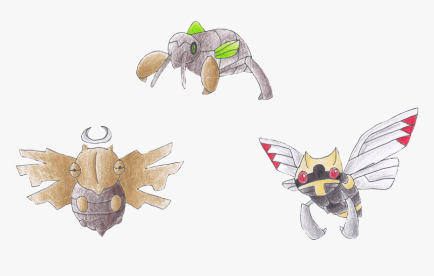 Reminds Me Of Ninjask And Shedinja, HD Png Download