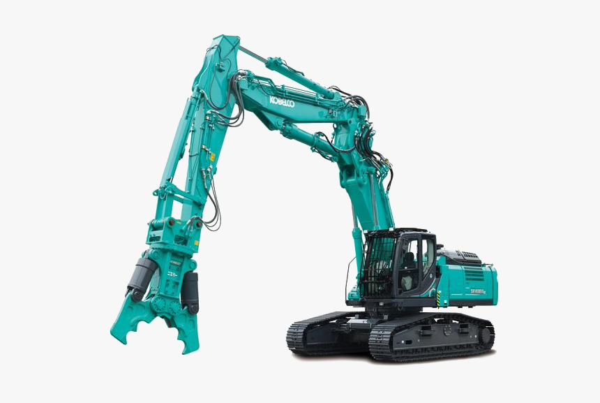 Construction Equipment - Kobelco Demolition, HD Png Download