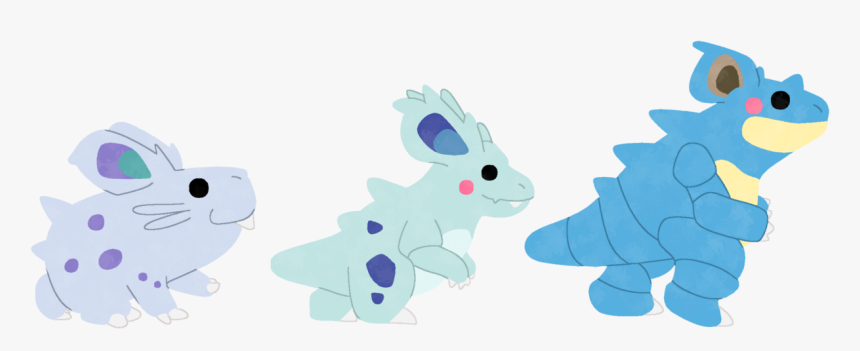 Pokemon 029 030 031 Nidoran, Nidorina, Nidoqueen - Cartoon, HD Png Download