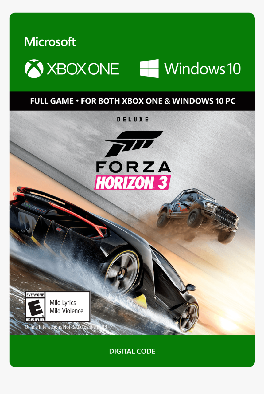 Forza Horizon 3 Deluxe Xbox One, HD Png Download