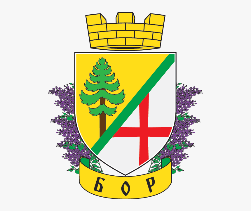Srednji Grb Bora - Illustration, HD Png Download