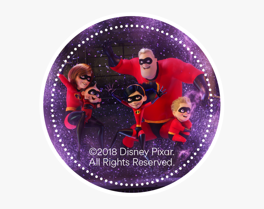 Incredibles 2 Violet Force Field, HD Png Download