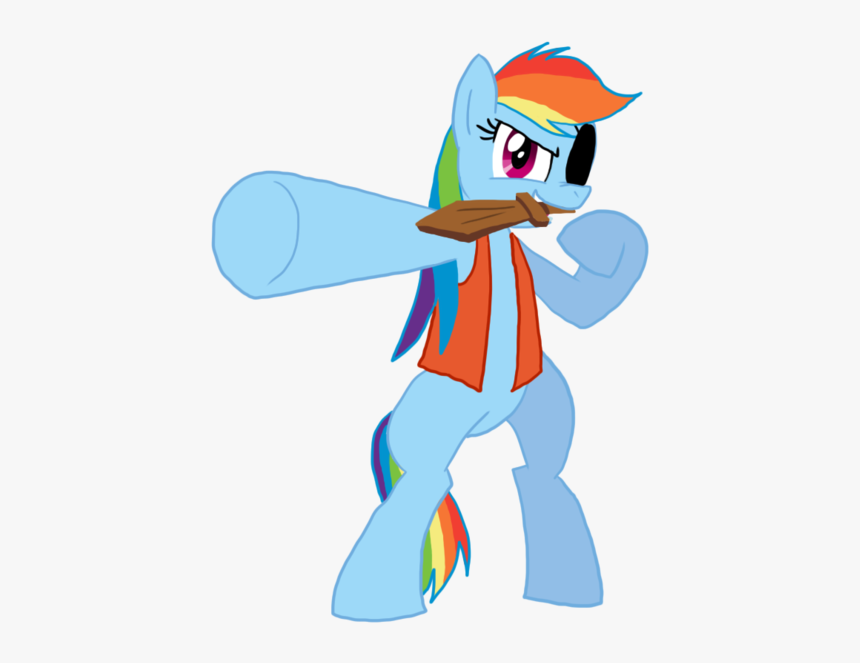 Pirate Rainbow Dash, HD Png Download