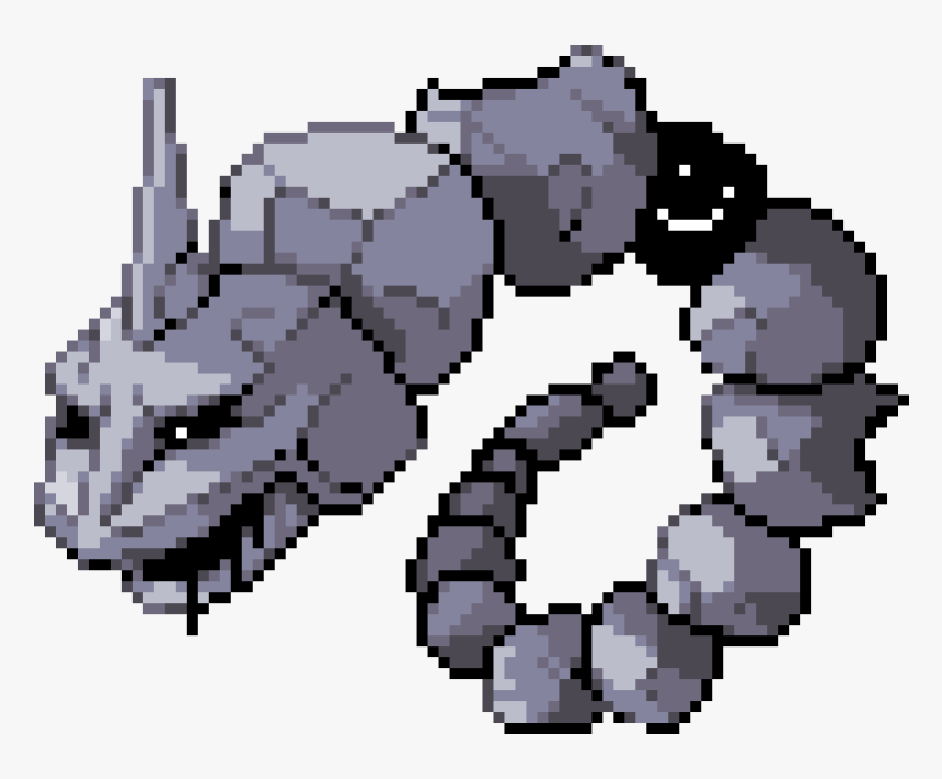 Onix Pixel Art Grid, HD Png Download
