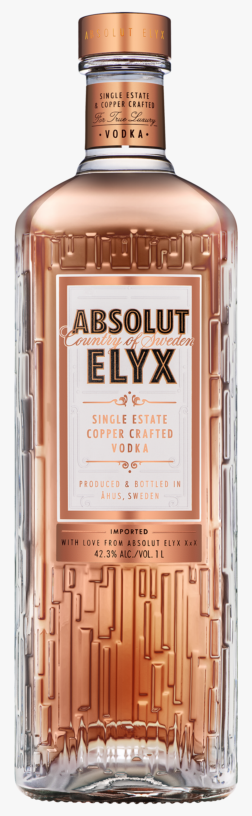Image - Absolut Elyx New Bottle, HD Png Download