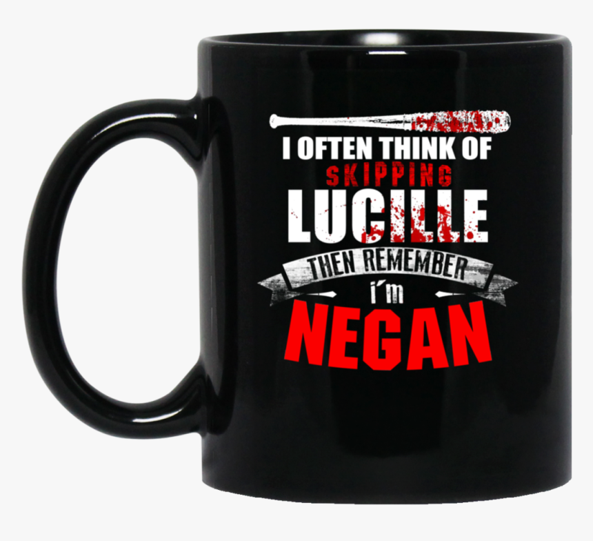 I Often Think Of Skipping Mug The Walking Dead Lucille, HD Png Download
